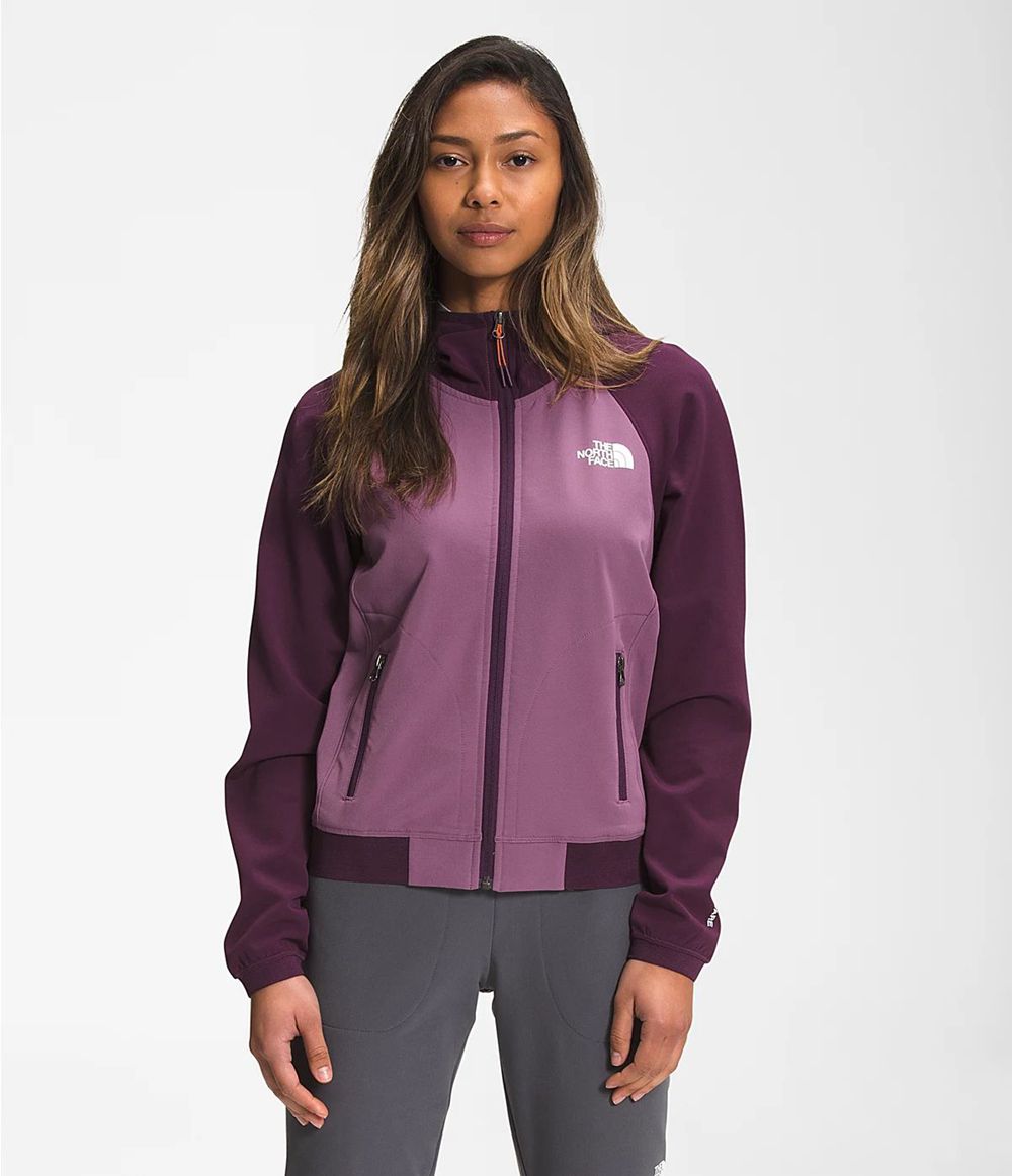 The North Face Tekware® Fleece Kapuzenpullover Damen - Lila CH-295PWJO